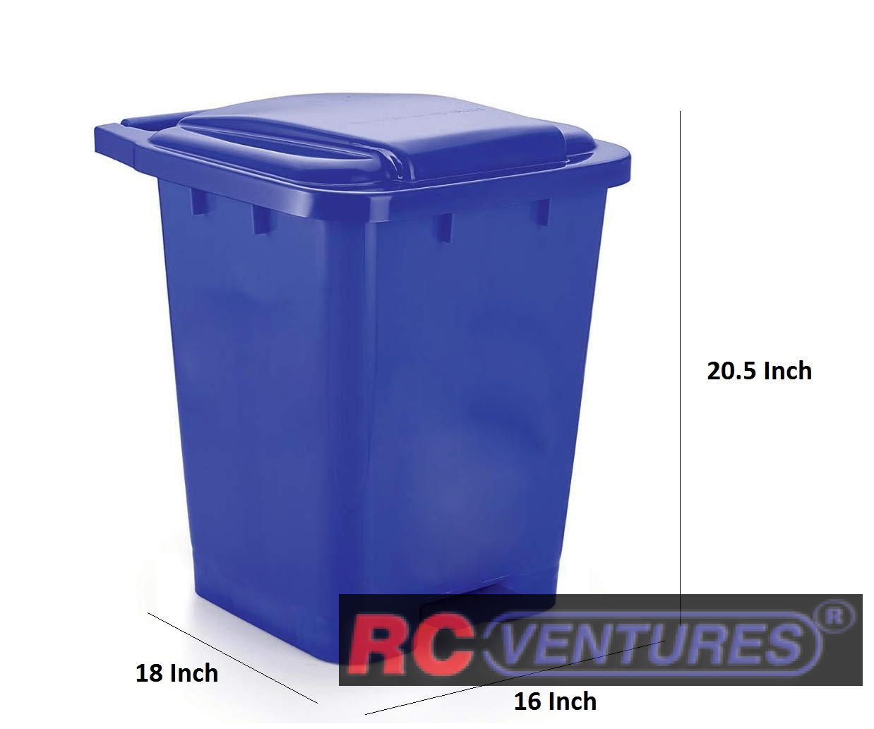 45 ltr pedal bin